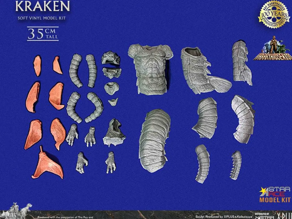 Clash of the Titans (1981) - Kraken 12” Model Kit