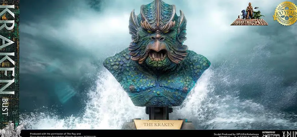 Clash of the Titans (1981) - The Kraken Ray Harryhausen 100th Anniversary Series 15” Bust