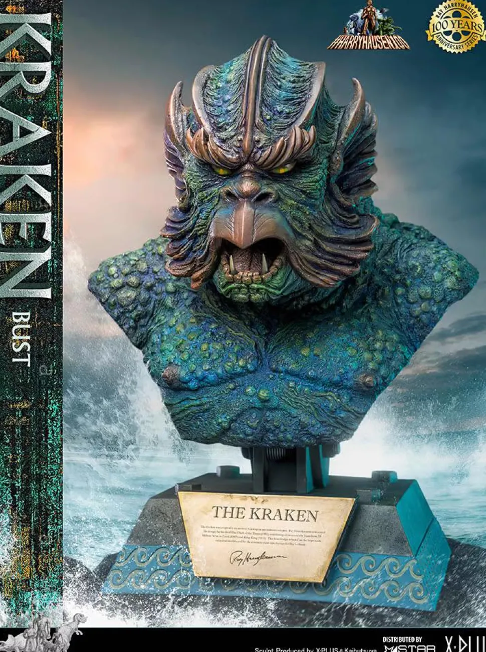 Clash of the Titans (1981) - The Kraken Ray Harryhausen 100th Anniversary Series 15” Bust