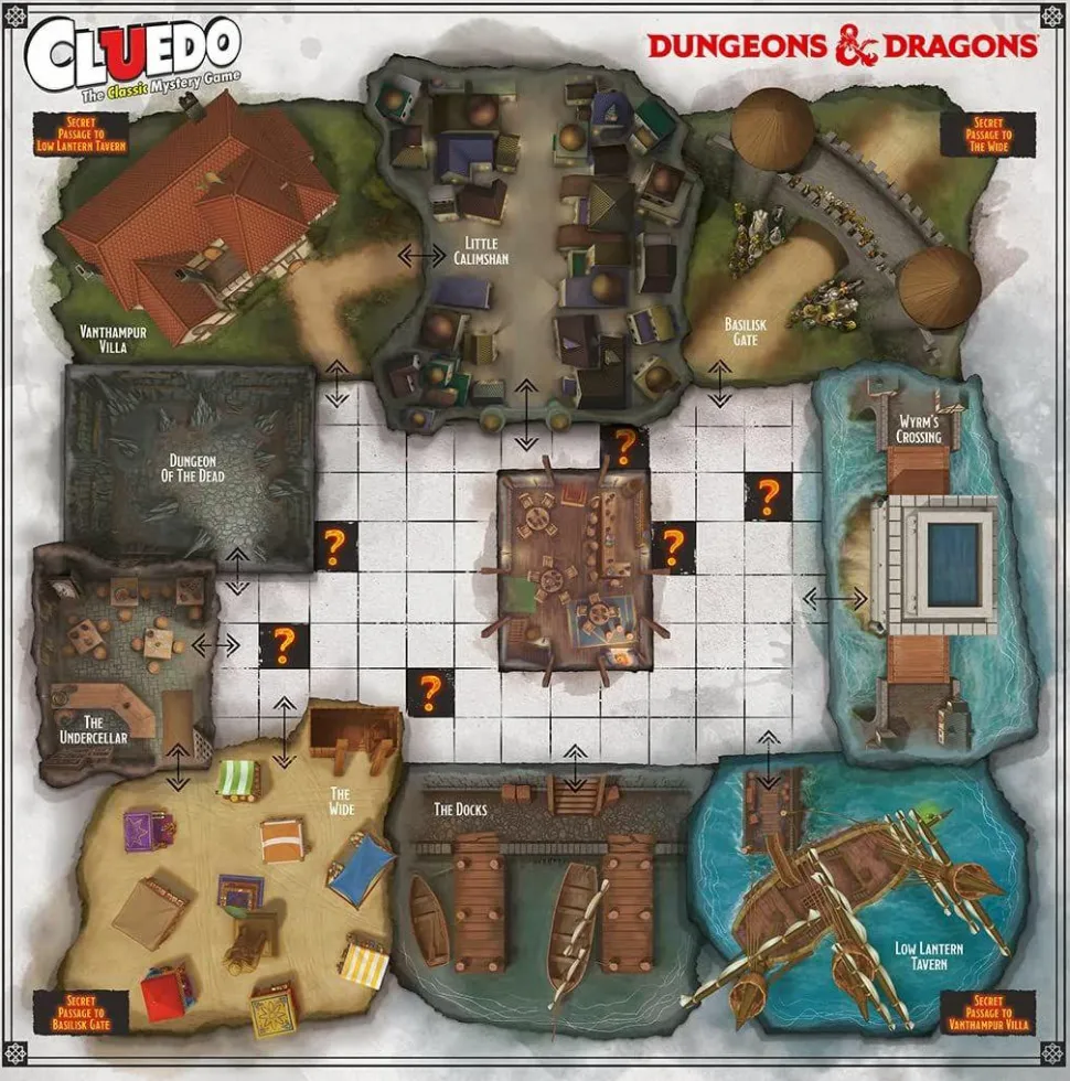 Cluedo - Dungeons & Dragons Edition Board Game