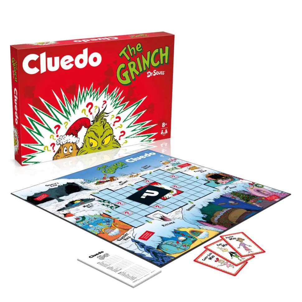 Cluedo - The Grinch Edition Board Game