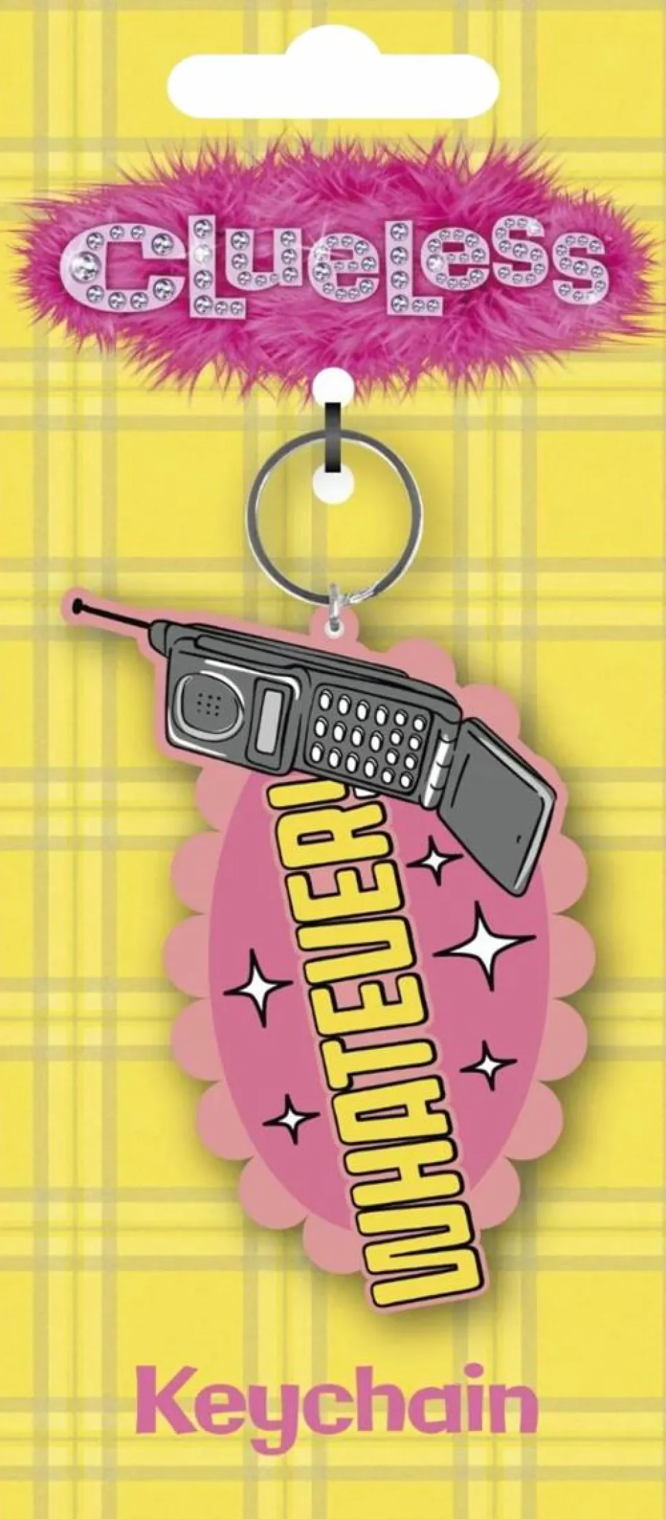 Clueless - Whatever! Rubber Keychain