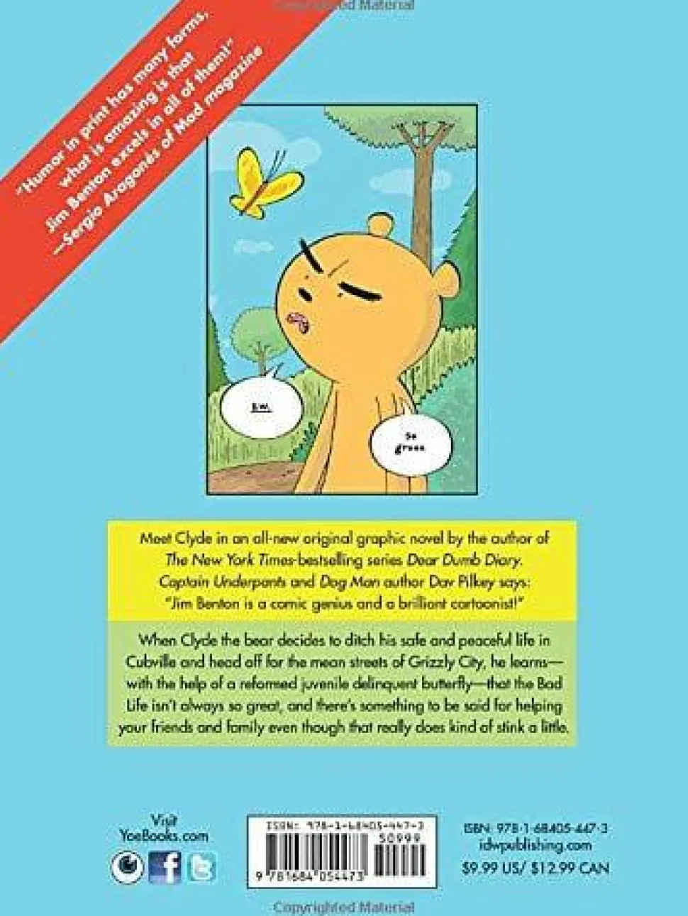 Clyde by Jim Benton Paperback Book
