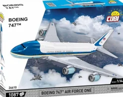 Cobi - Boeing 747 Air Force One 1/144th Scale Building Block Construction Set (1087 Pieces)