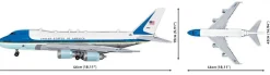Cobi - Boeing 747 Air Force One 1/144th Scale Building Block Construction Set (1087 Pieces)
