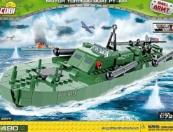 Cobi - Small Army Motor Torpedo Boat PT-109 Construction Set (480 Pieces)