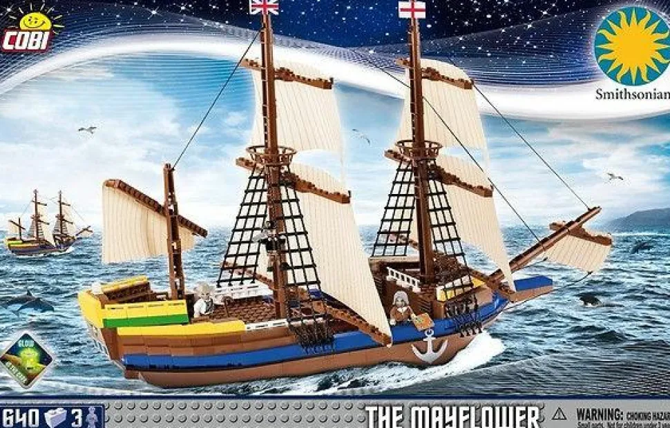 Cobi - Smithsonian The Mayflower Construction Set (640 Pieces)