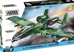 Cobi: Armed Forces - A-10 Thunderbolt II Warthog Attack Aircraft 1/48th Scale Building Block Construction Set (667 Pieces)