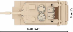 Cobi: Armed Forces - Abrams M1A2 Tank Building Block Construction Set (174 Pieces)