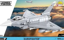 Cobi: Armed Forces - Eurofighter Fighter Jet 1/48th Scale Building Block Construction Set (644 Pieces)