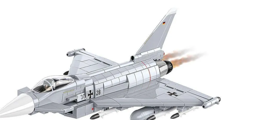 Cobi: Armed Forces - Eurofighter Fighter Jet 1/48th Scale Building Block Construction Set (644 Pieces)