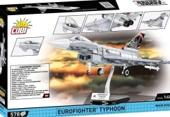 Cobi: Armed Forces - Eurofighter Typhoon Fighter Jet 1/48th Scale Building Block Construction Set (578 Pieces)
