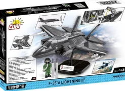 Cobi: Armed Forces - F-35A Lightning II Fighter Jet 1/48th Scale Building Block Construction Set (580 Pieces)