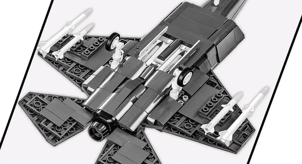 Cobi: Armed Forces - F-35A Lightning II Fighter Jet 1/48th Scale Building Block Construction Set (580 Pieces)