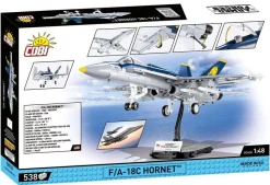 Cobi: Armed Forces - F/A-18C Hornet Construction Set (538 pieces)