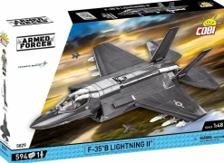 Cobi: Armed Forces - F-35B Lightning II (USAF) 1/48th Scale Building Block Construction Set (594 Pieces)