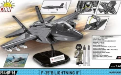 Cobi: Armed Forces - F-35B Lightning II (USAF) 1/48th Scale Building Block Construction Set (594 Pieces)