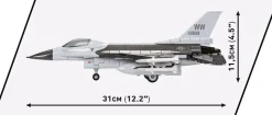Cobi: Armed Forces - F-16C Fighting Falcon Construction Set (415 pieces)