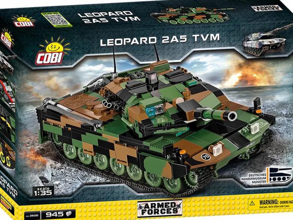 Cobi: Armed Forces - Leopard 2A5 TVM Building Block Construction Set (945 pieces)
