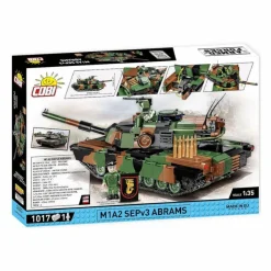 Cobi: Armed Forces - M1A2 SEPv3 Abrams Tank 1/35th Scale Building Block Construction Set (1017 Pieces)