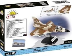 Cobi: Armed Forces - Mirage IIIC (Dassault License) Fighter Jet 1/48th Scale Building Block Construction Set (444 Pieces)