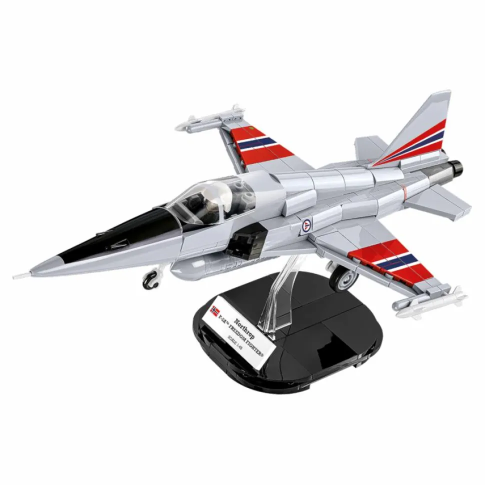 Cobi: Armed Forces - Northrop F-5A Freedom Fighter Jet 1/48th Scale Building Block Construction Set (358 Pieces)