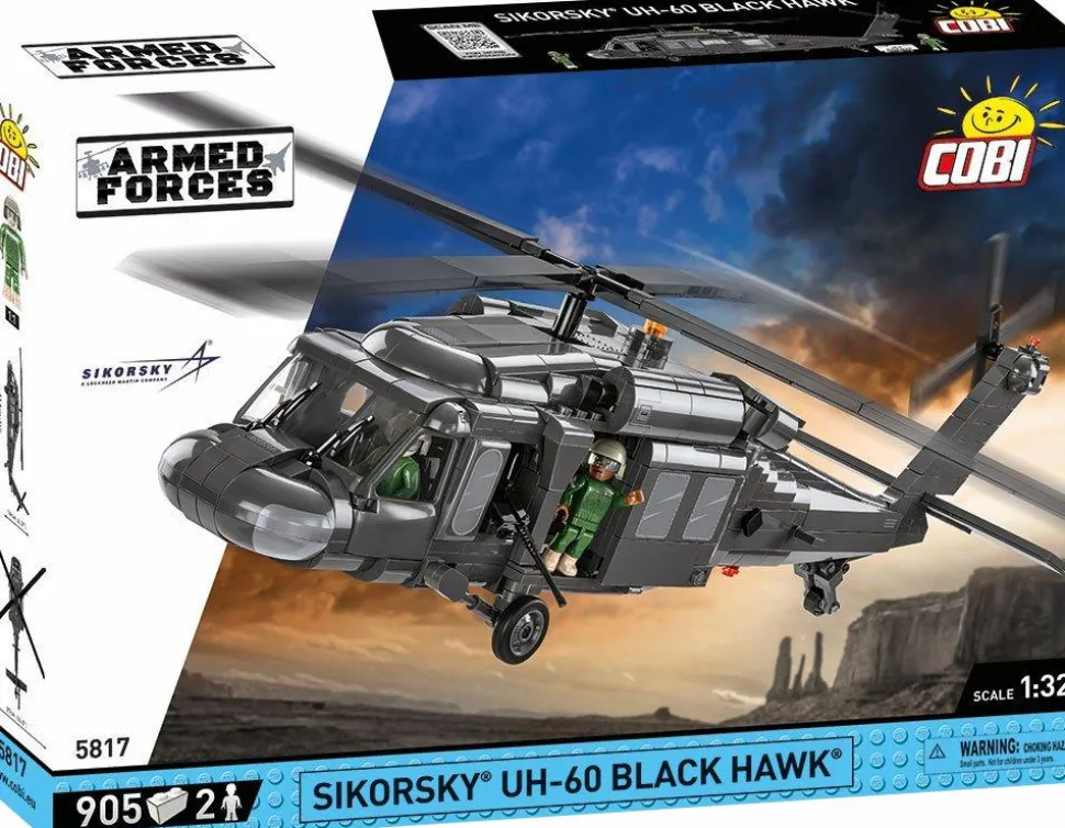 Cobi: Armed Forces - Sikorsky UH-60 Black Construction Set (410 pieces)