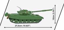 Cobi: Armed Forces - T-72 (East Germany/Soviet) Tank 2-in1 1/35th Scale Building Block Construction Set (680 Pieces)