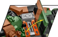 Cobi: Armed Forces - T-72 M1R (PL/UA) Tank 2-in-1 1/35th Scale Building Block Construction Set (724 Pieces)