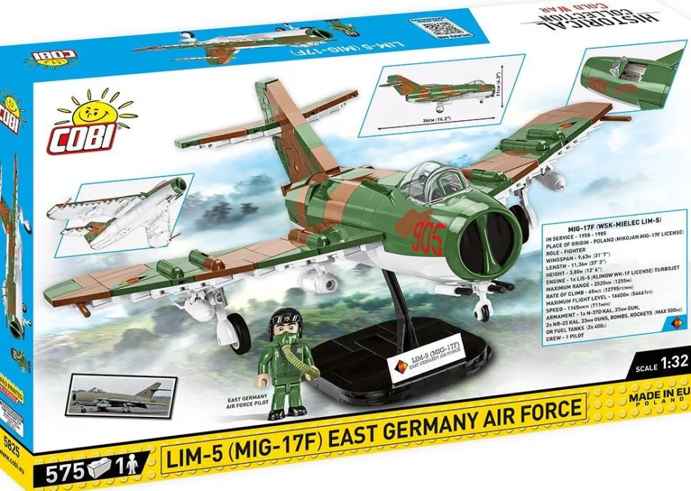 Cobi: Cold War - Lim-5 Mig-17F East Construction Set (575 pieces)