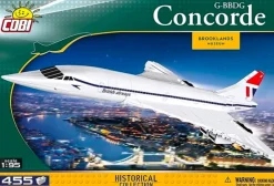 Cobi: Historical Collection - Concorde G-BBDG Passenger Jet 1/95th Scale Construction Set (455 Pieces)