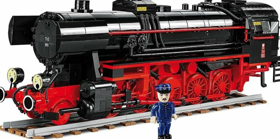 Cobi: Trains - DR BR 52 Steam Locomotive TY2 2-in-1 Historical Collection 1/35th Scale Building Block Construction Set (1723 Pieces)
