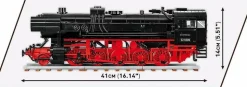 Cobi: Trains - DR BR 52 Steam Locomotive TY2 2-in-1 Historical Collection 1/35th Scale Building Block Construction Set (1723 Pieces)