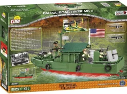 Cobi: Vietnam War - Patrol Boat River MkII Construction Set (618 pieces)