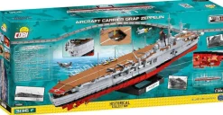 Cobi: World War II - Aircraft Carrier Graf Zeppelin Construction Set (3136 pieces)