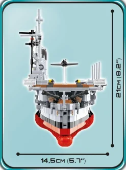 Cobi: World War II - Aircraft Carrier Graf Zeppelin Construction Set (3136 pieces)
