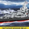 Cobi: World War II - Battleship Missouri (BB-63) Construction Set (2640 pieces)