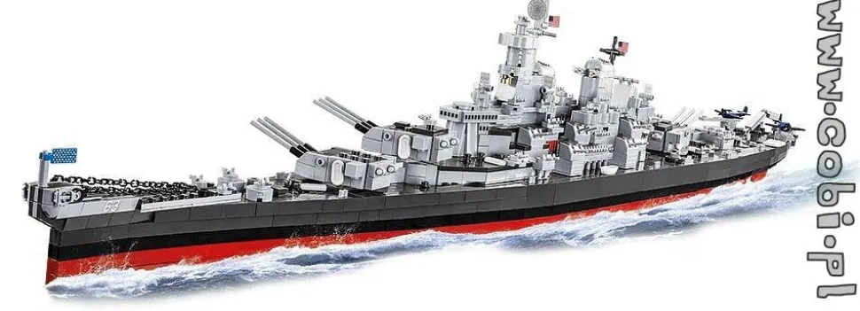 Cobi: World War II - Battleship Missouri (BB-63) Construction Set (2640 pieces)