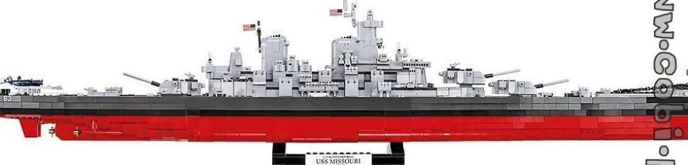 Cobi: World War II - Battleship Missouri (BB-63) Construction Set (2640 pieces)