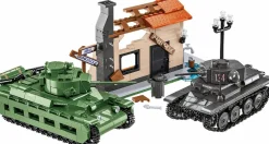 Cobi: World War II - Battle of Arras 1940 Matilda II vs. Panzer 38(t) Tank Historical Collection 1/35th Scale Building Block Construction Set (1015 Pieces)