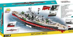Cobi: World War II - Battleship Tirpitz Historical Collection 1/300th Scale Building Block Construction Set (2810 Pieces)
