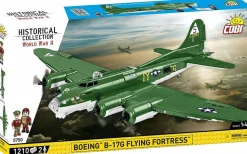 Cobi: World War II - Boeing B-17G Flying Fortress Heavy Bomber Plane Historical Collection 1/48th Scale Building Block Construction Set (1210 Pieces)