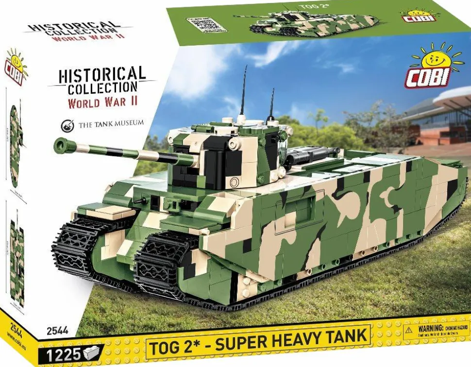 Cobi: World War II - British Tog 11 Super Heavy Tank Construction Set (1230 pieces)