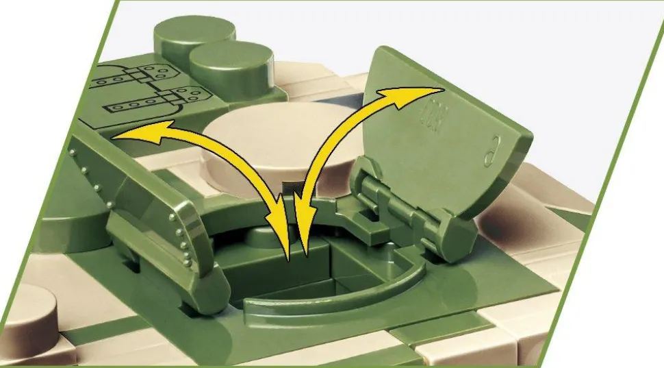 Cobi: World War II - British Tog 11 Super Heavy Tank Construction Set (1230 pieces)
