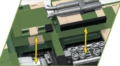 Cobi: World War II - British Tog 11 Super Heavy Tank Construction Set (1230 pieces)