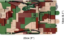 Cobi: World War II - 38cm Sturmmorser Sturmtiger Tank Historical Collection 1/28th Scale Building Block Construction Set (1100 Pieces)