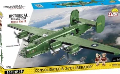 Cobi: World War II - Consolidated B-24D Liberator Heavy Bomber Plane Historical Collection 1/48th Scale Building Block Construction Set (1445 Pieces)