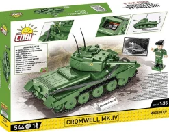 Cobi: World War II - Cromwell MK.IV Tank Historical Collection 1/35th Scale Building Block Construction Set (544 Pieces)