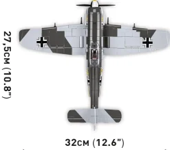 Cobi: World War II - Focke-Wulf FW 190-A3 Fighter Bomber Plane Historical Collection 1/32 Scale Building Block Construction Set (382 Pieces)