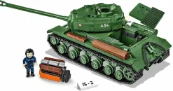 Cobi: World War II - IS-2 Heavy Tank 3-in-1 Historical Collection 1/28th Scale Building Block Construction Set (1051 Pieces)